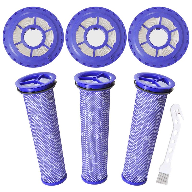 Mochenli 6 Pack Replacement Vacuum Filter for Dyson DC41 DC41 DC65 DC66 Vacuum,3 Pack Post Filter & 3 Pack Pre Filter - Image 1